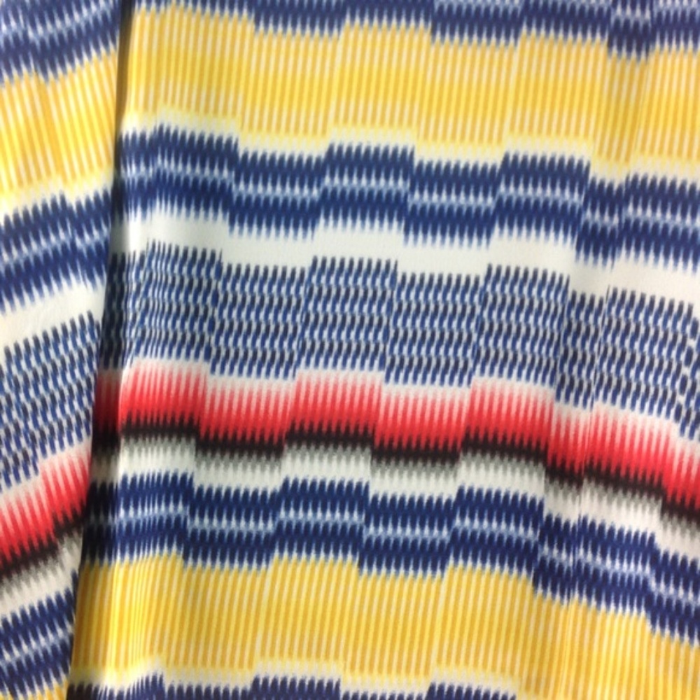NWT Vince Camuto Stripe Shark Bite Tank Top Blouse - Picture 4 of 8